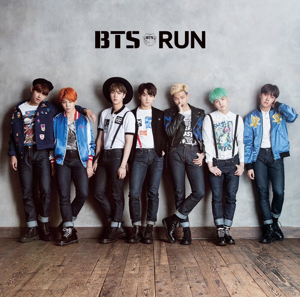 دانلود آهنگ کره ای گروه (بی تی اس) BTS با نام (دویدن) RUN