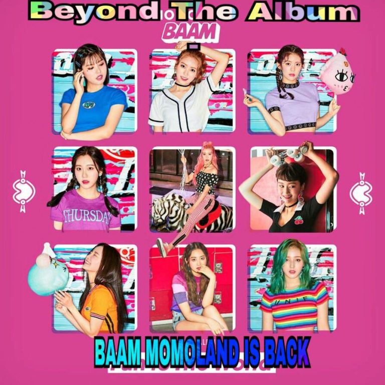 دانلود آهنگ کره ای گروه دختر (مومولند) Momoland با نام (بام) BAAM (به همراه ریمیکس Remix)