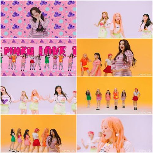 دانلود موزیک ویدیو کره ای گروه (مومولند) Momoland با نام (عشق صورتی) Pinky Love