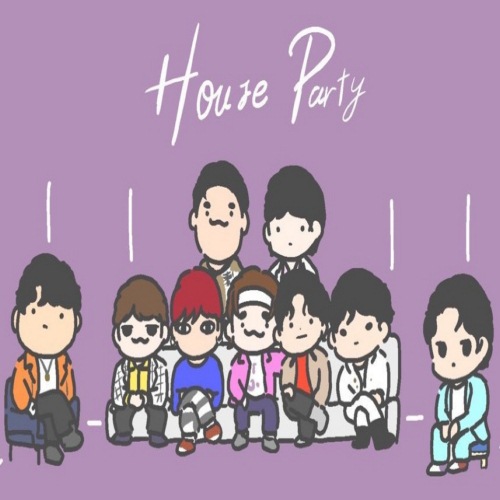 دانلود موزیک ویدیو کره ای گروه (سوپر جونیور) Super Junior با نام (مهمانی خانگی) House Party