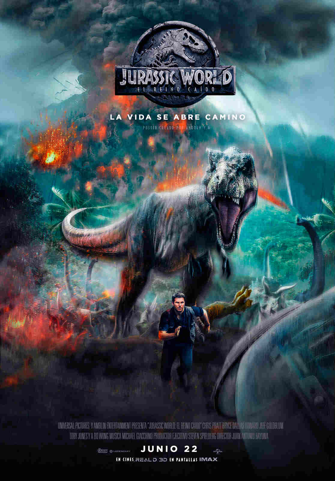 دانلود فیلم Jurassic World: Fallen Kingdom دوبله فارسی